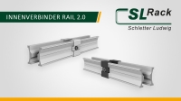 SL RACK Vormontierter Innenverbinder für RAIL 40